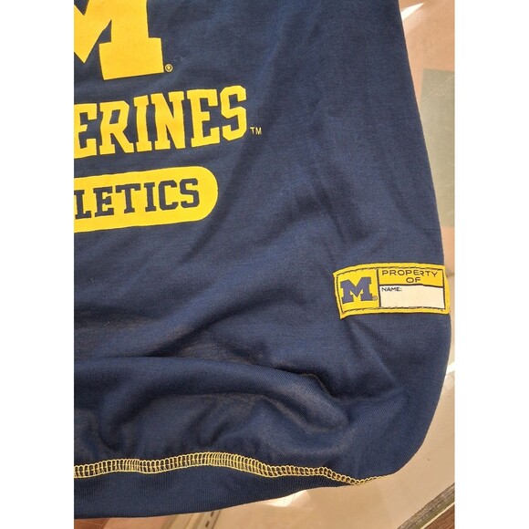 NEW! Property of Michigan Wolverines Athletics Pet T-Shirt, Size XL - Picture 3 of 5